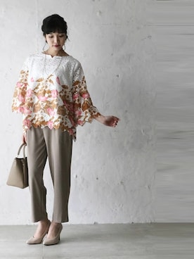 「Cawaii」｜CAWAIIスタッフさん（レディース・162cm）の冬コーディネート