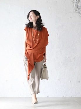 「Cawaii」｜CAWAIIスタッフさん（レディース・155cm）の冬コーディネート