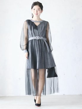 「Cawaii」｜CAWAIIスタッフさん（レディース・155cm）の春コーディネート