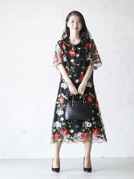 「Cawaii」｜CAWAIIスタッフさん（レディース・155cm）の春コーディネート