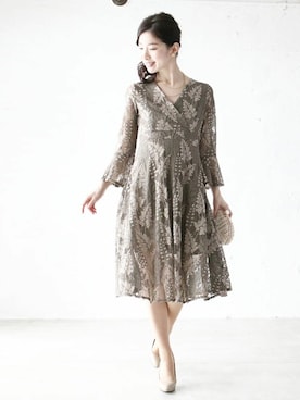 「Cawaii」｜CAWAIIスタッフさん（レディース・155cm）の春コーディネート