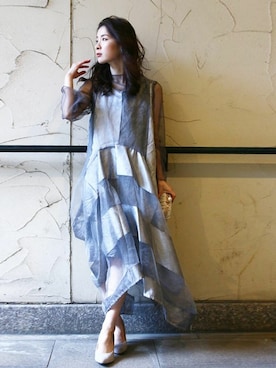 「Cawaii」｜CAWAIIスタッフさん（レディース・155cm）の春コーディネート