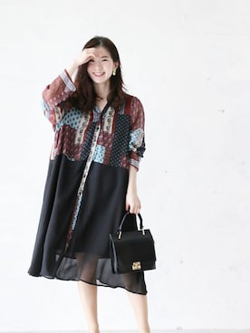 「Cawaii」｜CAWAIIスタッフさん（レディース・155cm）の春コーディネート
