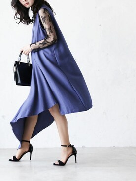 「Cawaii」｜CAWAIIスタッフさん（レディース・155cm）の春コーディネート