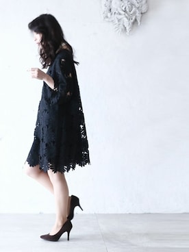 「cawaii（カワイイ）のアイテム」を使った、こじまゆCAWAIIスタッフさん（レディース・155cm）の夏コーディネート