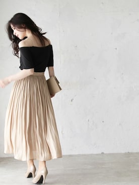 こじまゆCAWAIIスタッフさん（レディース・155cm）の夏コーディネート