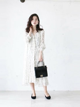 「Cawaii」｜CAWAIIスタッフさん（レディース・155cm）の夏コーディネート