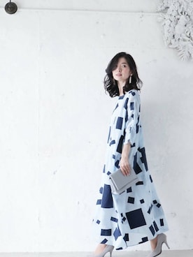 「Cawaii」｜CAWAIIスタッフさん（レディース・155cm）の夏コーディネート