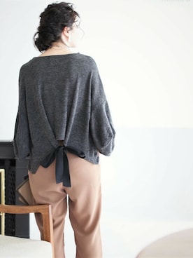 「Cawaii」｜CAWAIIスタッフさん（レディース・155cm）の秋コーディネート