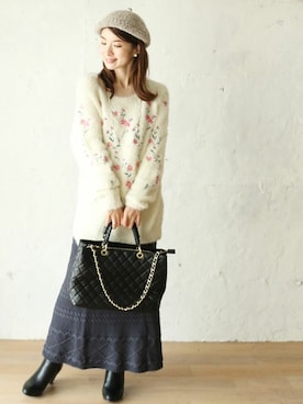 「Cawaii」｜CAWAIIスタッフさん（レディース・155cm）の秋コーディネート