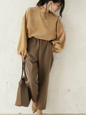 「Cawaii」｜CAWAIIスタッフさん（レディース・155cm）の秋コーディネート