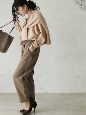 「cawaii（カワイイ）のアイテム」を使った、こじまゆCAWAIIスタッフさん（レディース・155cm）の秋コーディネート