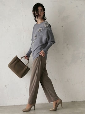 「Cawaii」｜CAWAIIスタッフさん（レディース・155cm）の秋コーディネート