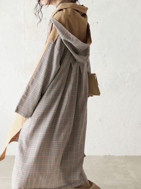 「cawaii（カワイイ）のアイテム」を使った、こじまゆCAWAIIスタッフさん（レディース・155cm）の秋コーディネート