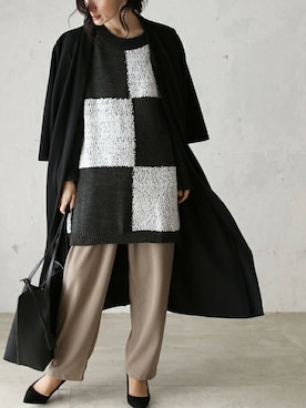 「Cawaii」｜CAWAIIスタッフさん（レディース・155cm）の秋コーディネート