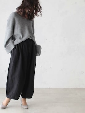 「Cawaii」｜CAWAIIスタッフさん（レディース・155cm）の冬コーディネート