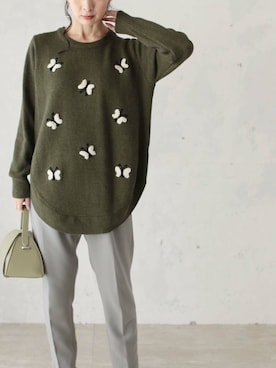 「Cawaii」｜CAWAIIスタッフさん（レディース・155cm）の冬コーディネート