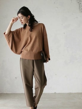 「Cawaii」｜CAWAIIスタッフさん（レディース・155cm）の冬コーディネート