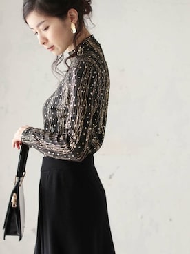 「cawaii（カワイイ）のアイテム」を使った、こじまゆCAWAIIスタッフさん（レディース・155cm）の冬コーディネート