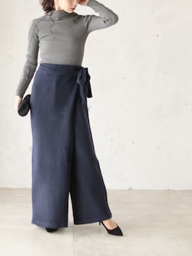 「Cawaii」｜CAWAIIスタッフさん（レディース・155cm）の冬コーディネート