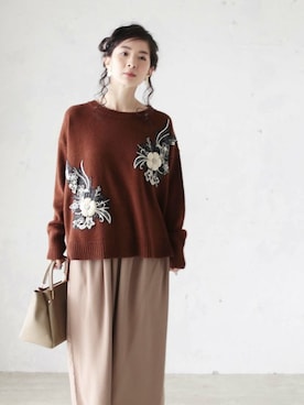 「Cawaii」｜CAWAIIスタッフさん（レディース・155cm）の冬コーディネート