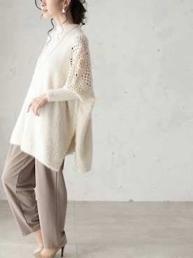 「Cawaii」｜CAWAIIスタッフさん（レディース・155cm）の冬コーディネート