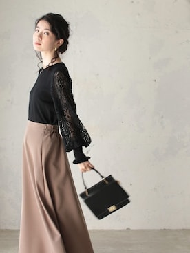 こじまゆCAWAIIスタッフさん(レディース・155cm)の冬コーディネート