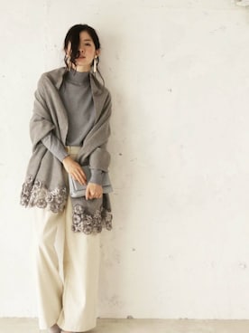 「Cawaii」｜CAWAIIスタッフさん（レディース・155cm）の冬コーディネート