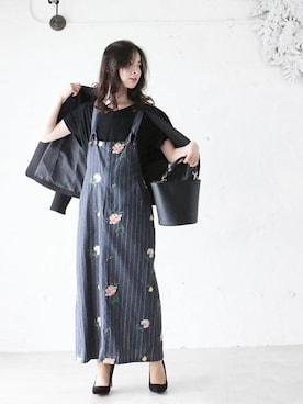 「Cawaii」｜CAWAIIスタッフさん（レディース・155cm）の冬コーディネート