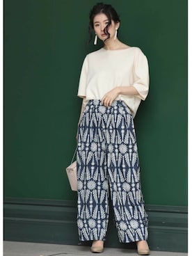 「Cawaii」｜CAWAIIスタッフさん（レディース・155cm）の春コーディネート