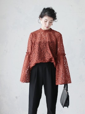 「cawaii（カワイイ）のアイテム」を使った、こじまゆCAWAIIスタッフさん（レディース・155cm）の冬コーディネート