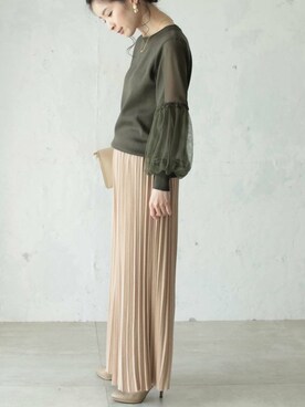 「Cawaii」｜CAWAIIスタッフさん（レディース・155cm）の冬コーディネート