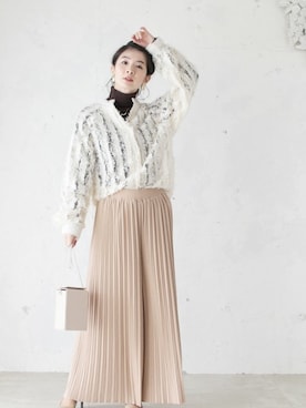 「Cawaii」｜CAWAIIスタッフさん（レディース・155cm）の冬コーディネート