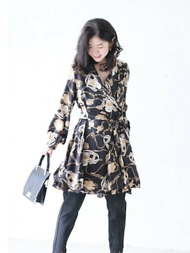 「Cawaii」｜CAWAIIスタッフさん（レディース・155cm）の春コーディネート