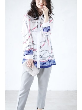 「Cawaii」｜CAWAIIスタッフさん（レディース・155cm）の春コーディネート