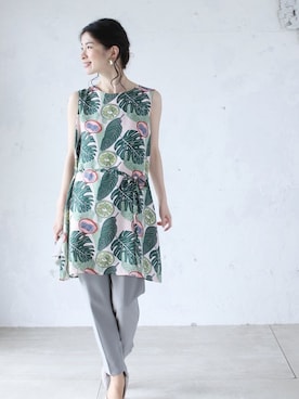 「Cawaii」｜CAWAIIスタッフさん（レディース・155cm）の春コーディネート