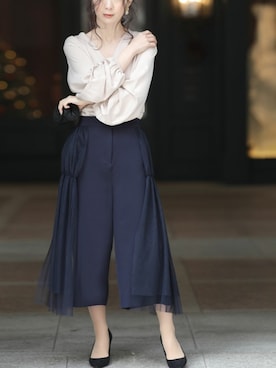 「Cawaii」｜CAWAIIスタッフさん（レディース・155cm）の春コーディネート