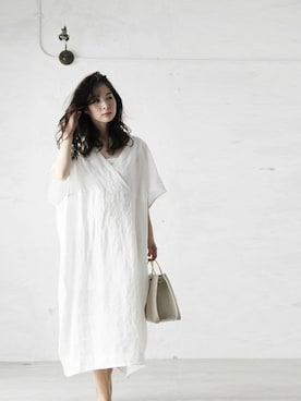 「Cawaii」｜CAWAIIスタッフさん（レディース・155cm）の春コーディネート