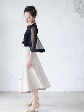 「Cawaii」｜CAWAIIスタッフさん（レディース・155cm）の春コーディネート