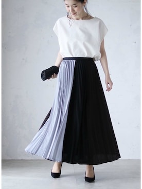 「Cawaii」｜CAWAIIスタッフさん（レディース・155cm）の春コーディネート