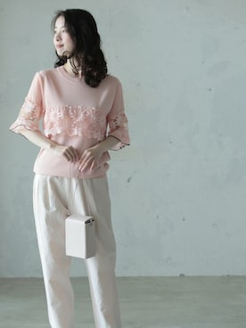 「Cawaii」｜CAWAIIスタッフさん（レディース・155cm）の夏コーディネート