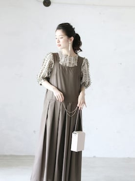 「Cawaii」｜CAWAIIスタッフさん（レディース・155cm）の夏コーディネート