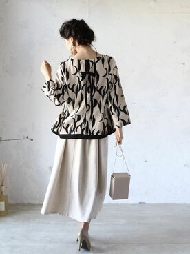 「Cawaii」｜CAWAIIスタッフさん（レディース・155cm）の夏コーディネート