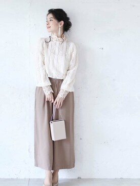 「Cawaii」｜CAWAIIスタッフさん（レディース・155cm）の夏コーディネート