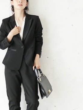 「FRENCH PAVE」｜こじまゆCAWAIIスタッフさん（レディース・155cm）の夏コーディネート