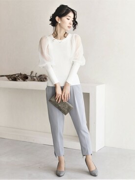 「Cawaii」｜CAWAIIスタッフさん（レディース・155cm）の秋コーディネート