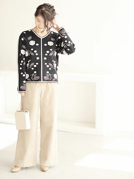 「cawaii（カワイイ）のアイテム」を使った、こじまゆCAWAIIスタッフさん（レディース・155cm）の秋コーディネート