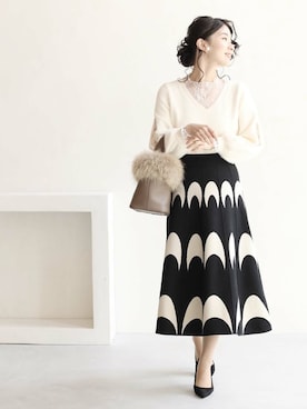 「Cawaii」｜CAWAIIスタッフさん（レディース・155cm）の秋コーディネート