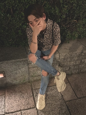 「alexanderwang（アレキサンダーワン）のアイテム（アクセサリー）」を使った、shinjiさん（メンズ・171cm）の秋コーディネート