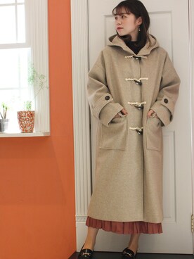 Trudea トルディア の オーバーサイズ ダッフルコート Non No 2月号掲載 ダッフルコート Wear